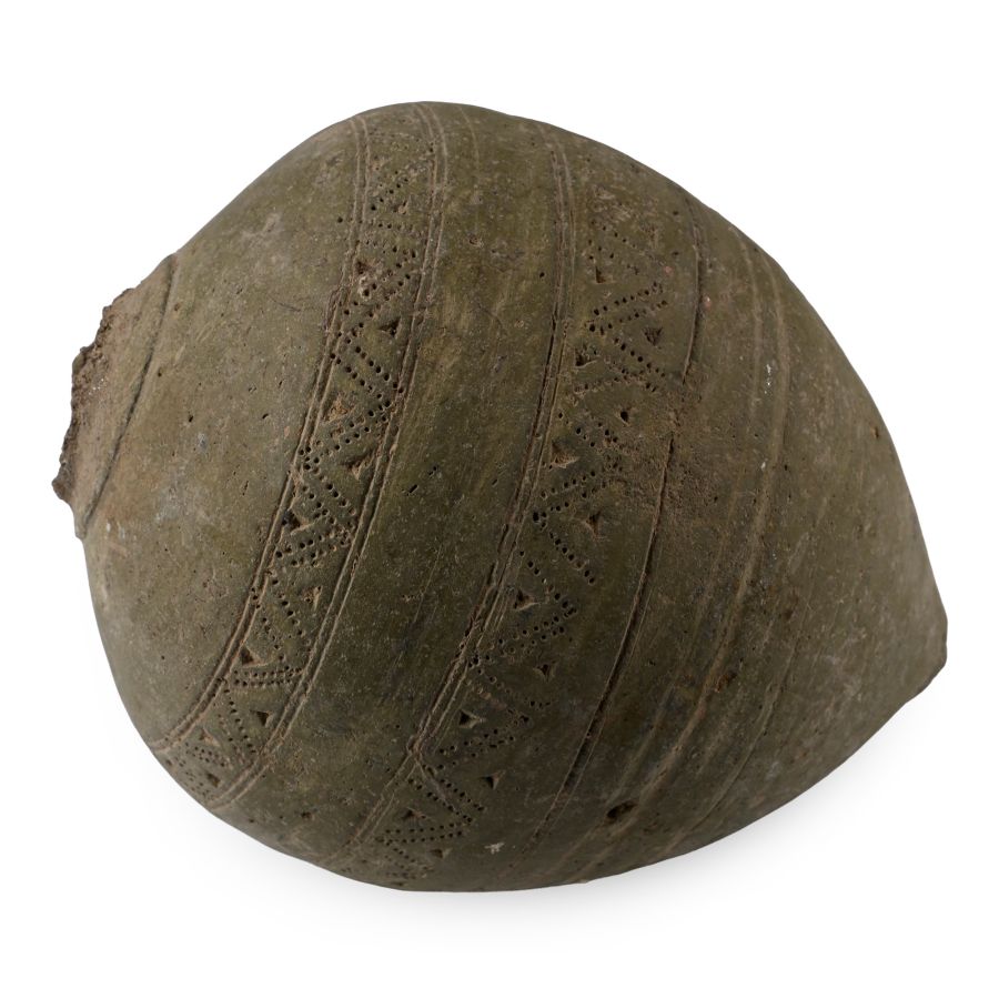 Byzantine 'Greek Fire' Ceramic Fire Bomb or Hand Grenade