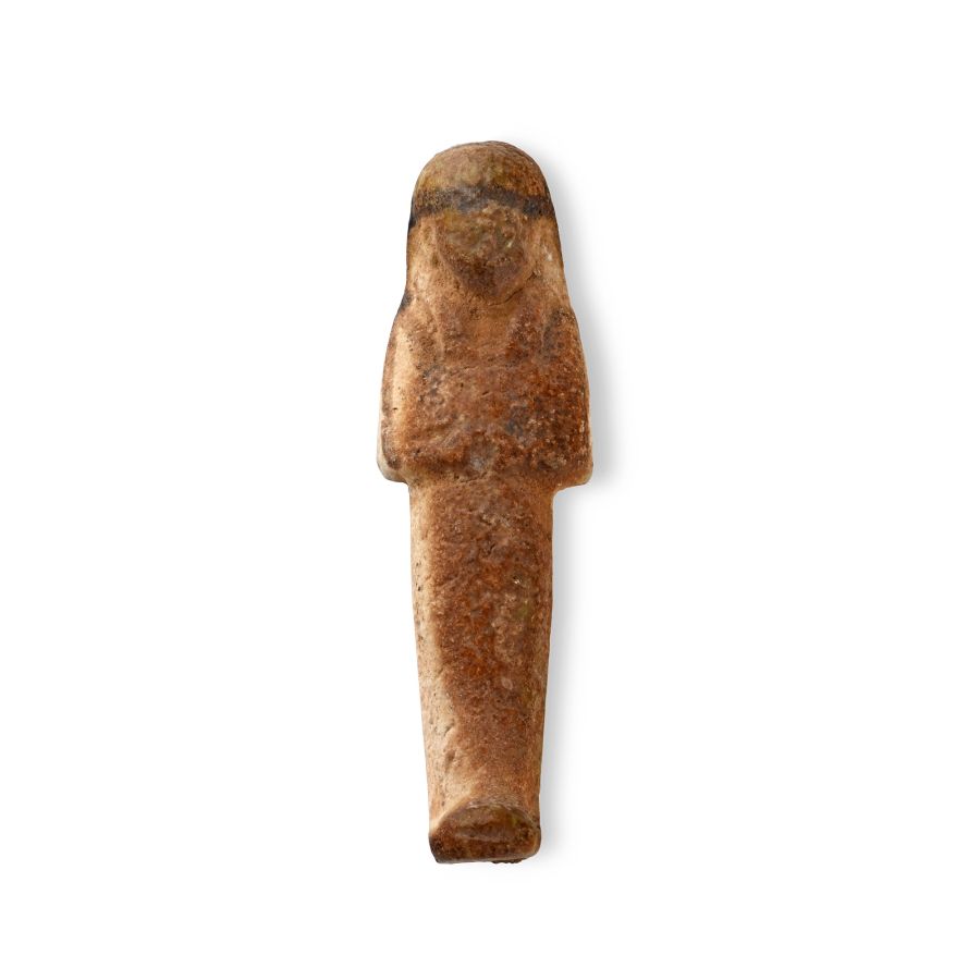 Egyptian Brown Faience Shabti