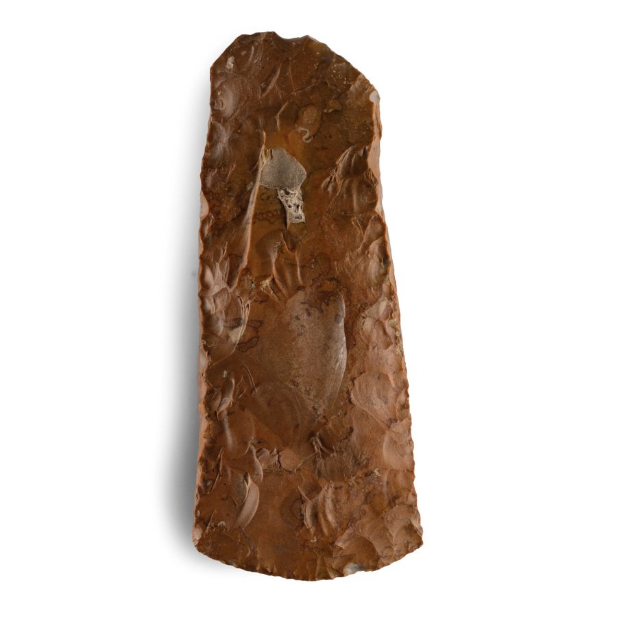 Large Scandinavian Stone Age Trechter Beyer Type Flaked Axehead