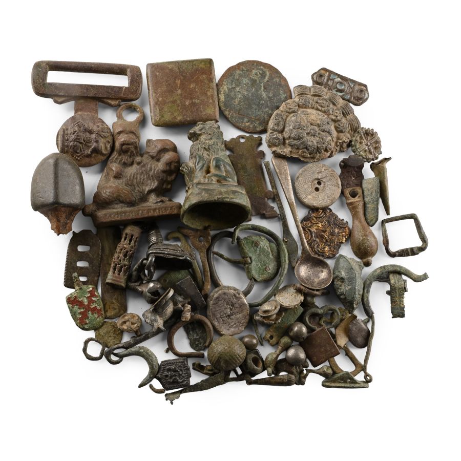 Post Medieval Bronze and Other Artefact Group