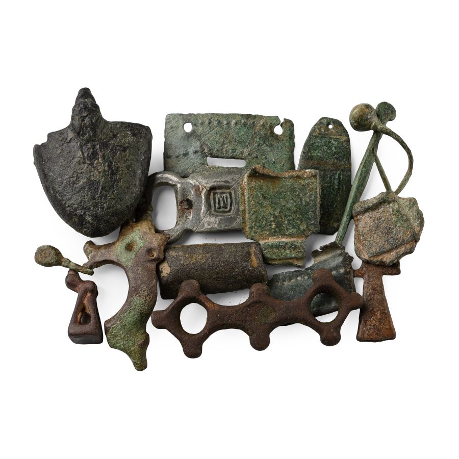 Anglo-Saxon and Viking Bronze Artefact Group