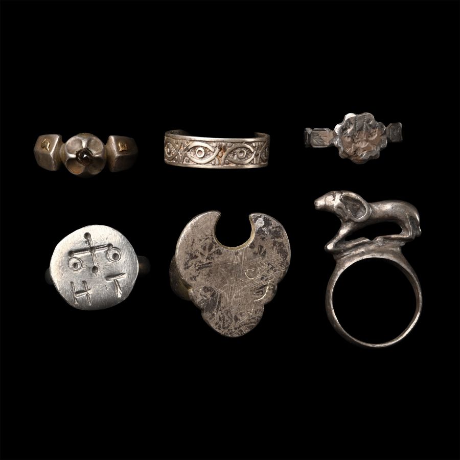 Mixed Silver Ring Collection