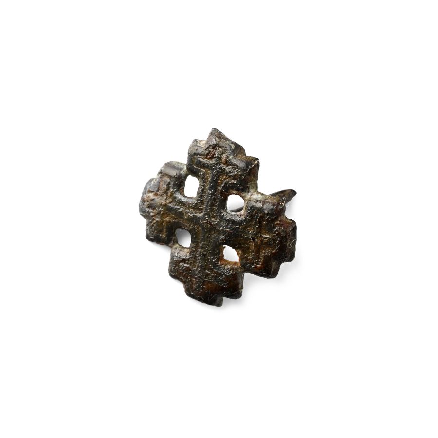 Medieval Bronze Knight's Holy Sepulchre Badge