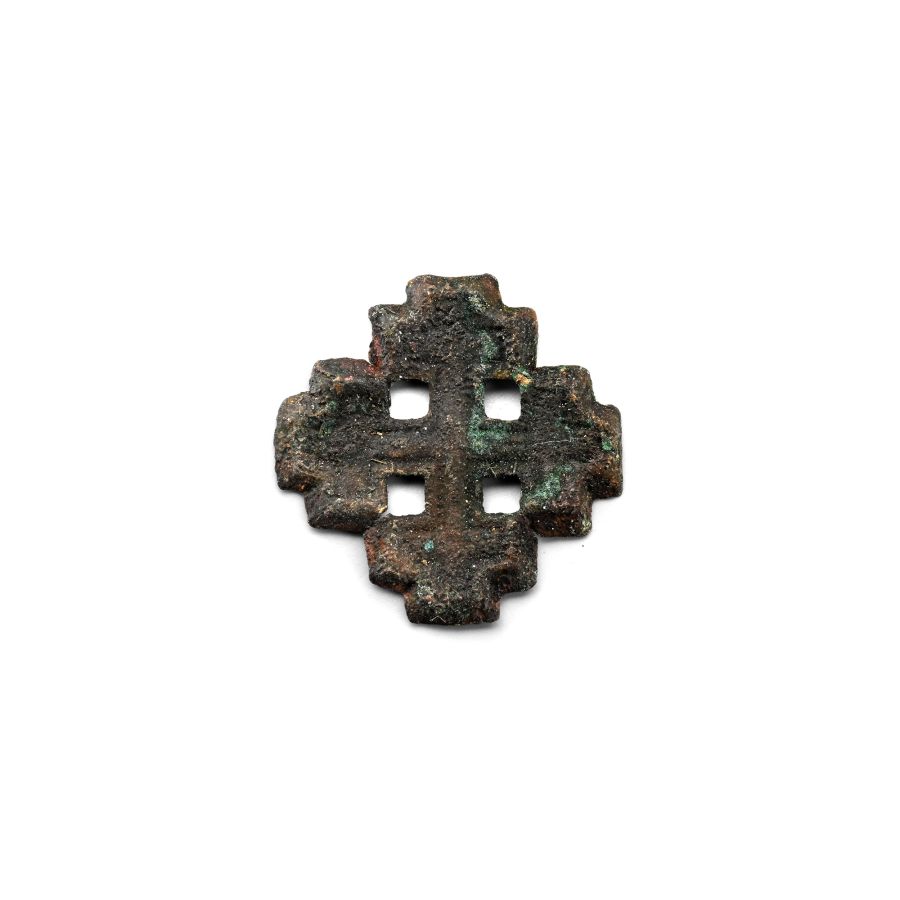 Medieval Bronze Knight's Holy Sepulchre Badge