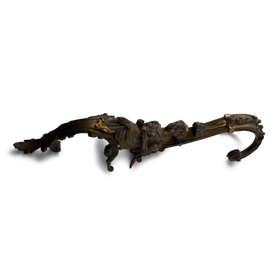 Post Medieval Gilt Bronze Carriage Fitting