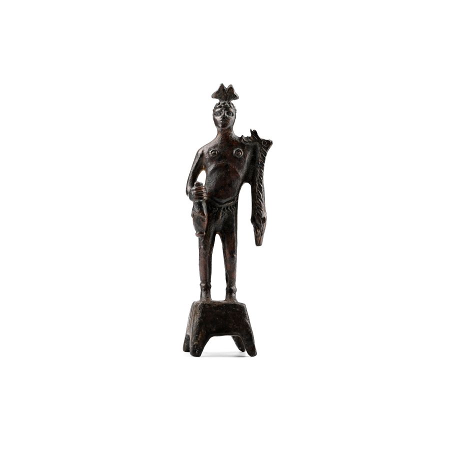 Roman Bronze Mercury Statuette