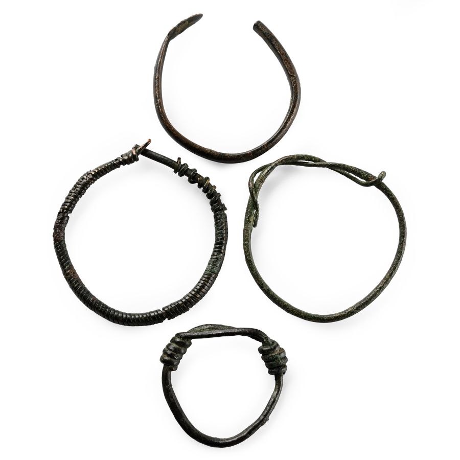 Roman Bronze Bracelet Group