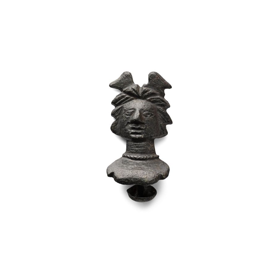 Roman Bronze Mercury Mount