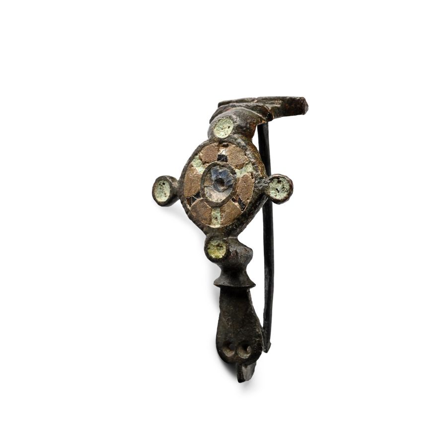Roman Enamelled Bronze Brooch