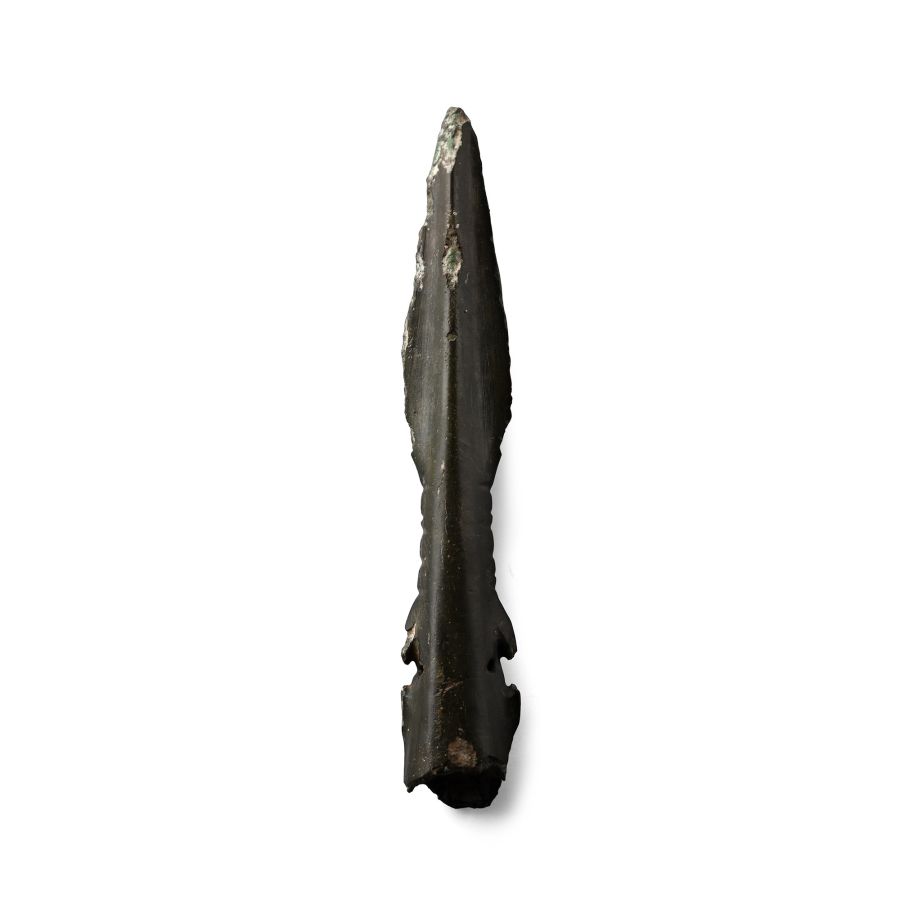 British Bronze Age Looped and Socketted Spearhead