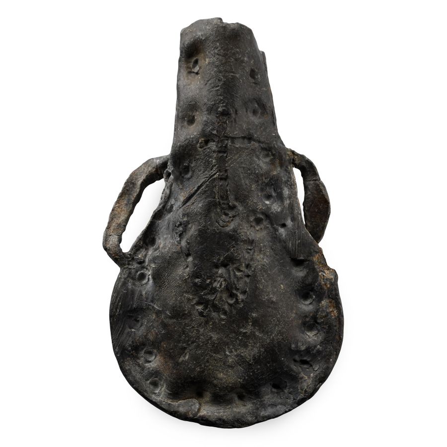 Medieval Lead Holy Water Pilgrim's Ampulla