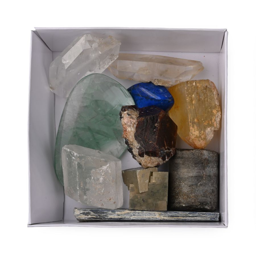Crystal and Mineral Display Specimen Collection