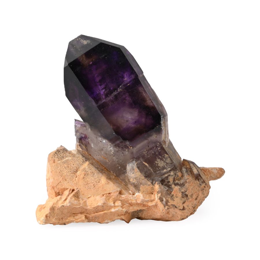 Amethyst Crystal Mineral Display Specimen