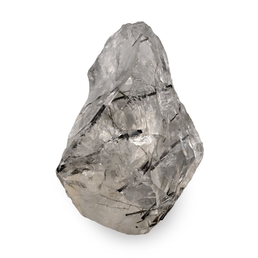 Rutilated Quartz Crystal Mineral Display Specimen
