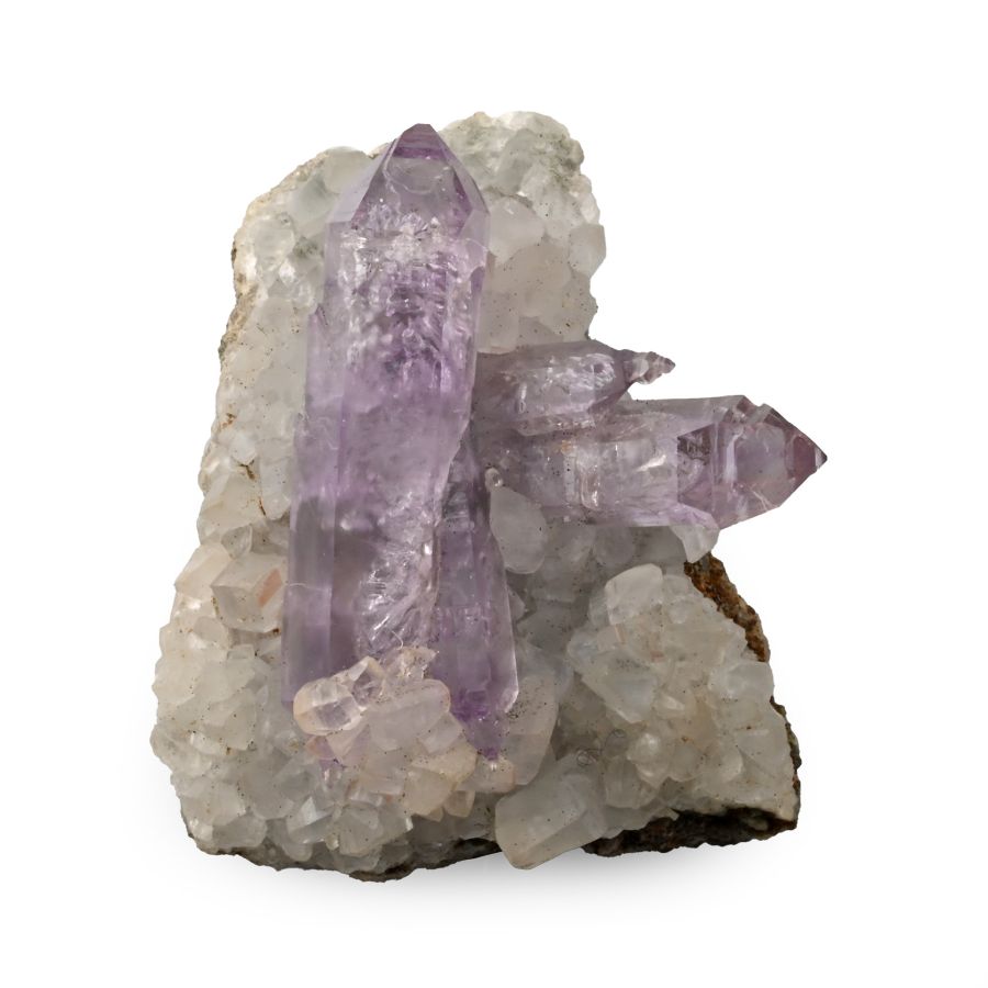 Amethyst Crystal Mineral Display Specimen