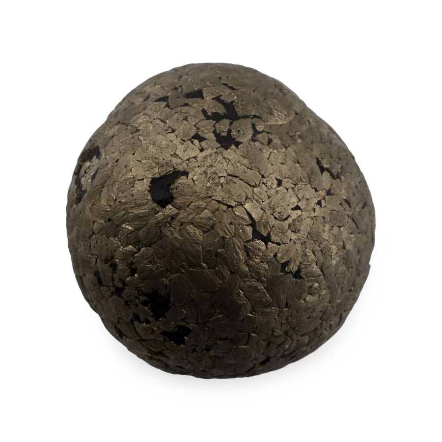 Pyrite Crystal Sphere Mineral Display Specimen
