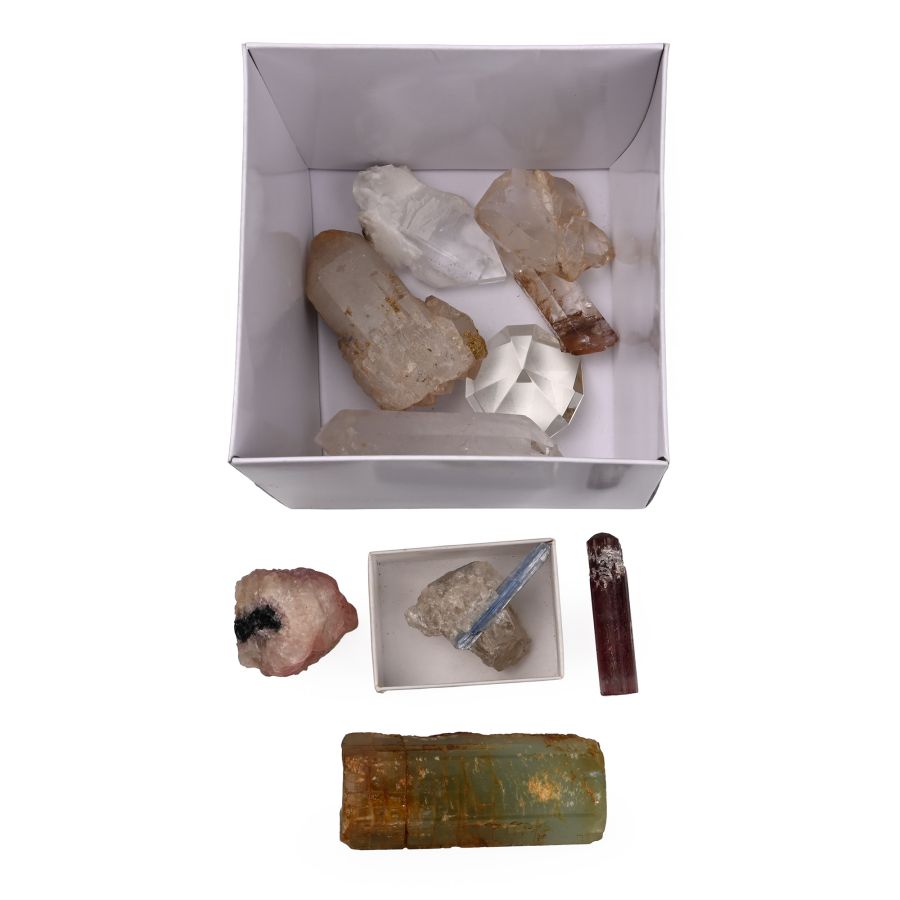 Crystal and Mineral Display Specimen Collection