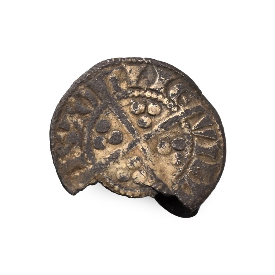 Medieval Silver Penny Brooch