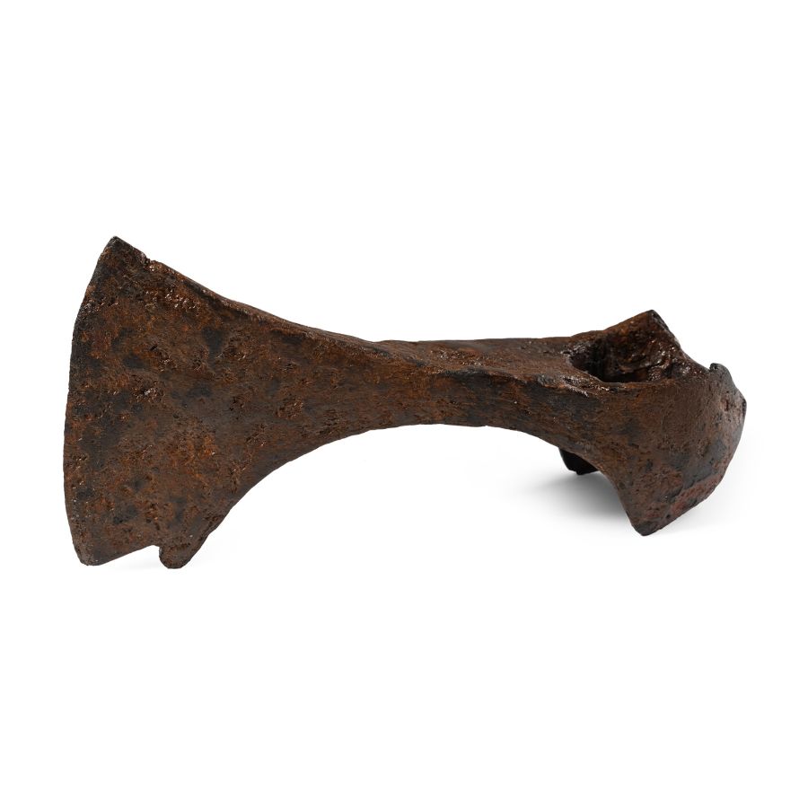 Viking Age Iron Shallow Bearded Axehead