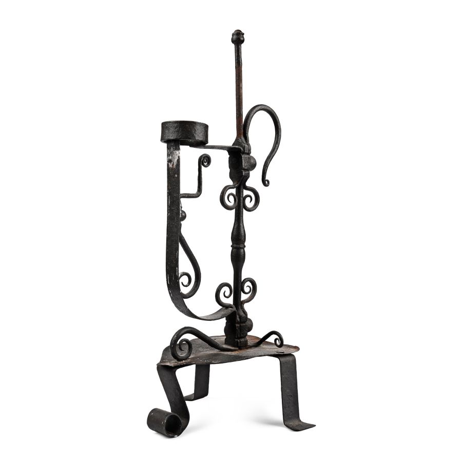 Iron Candle Holder