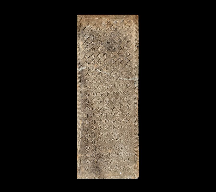Monumental Chinese Han Decorated Terracotta Wall Section
