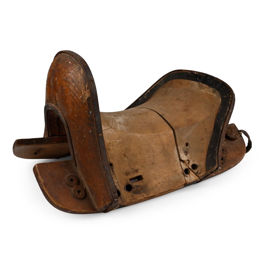 Tibetan Wooden Saddle
