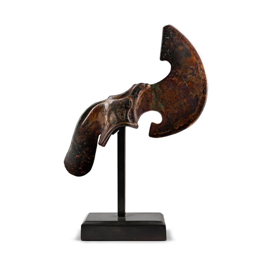 Bactrian Bronze Animal Axehead