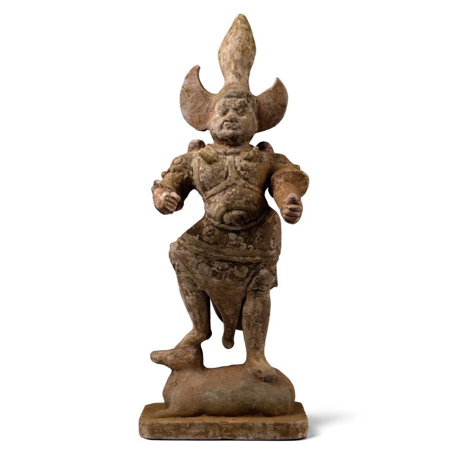 Chinese Tang Terracotta Guardian