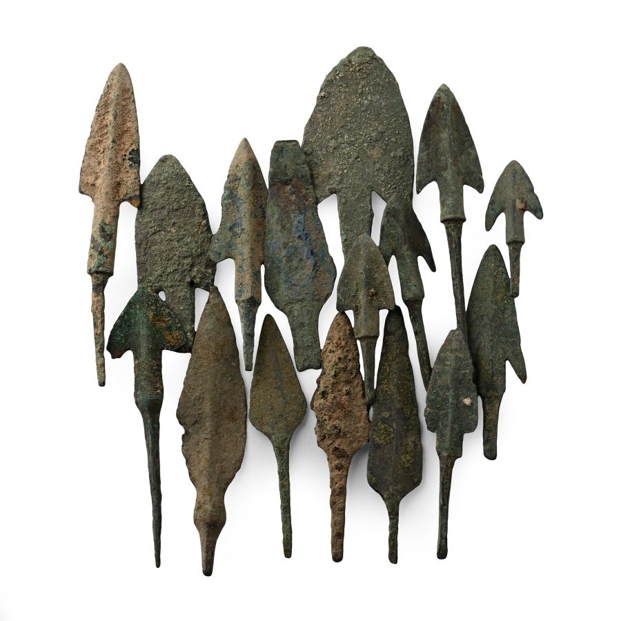 Luristan Bronze Arrowhead Collection