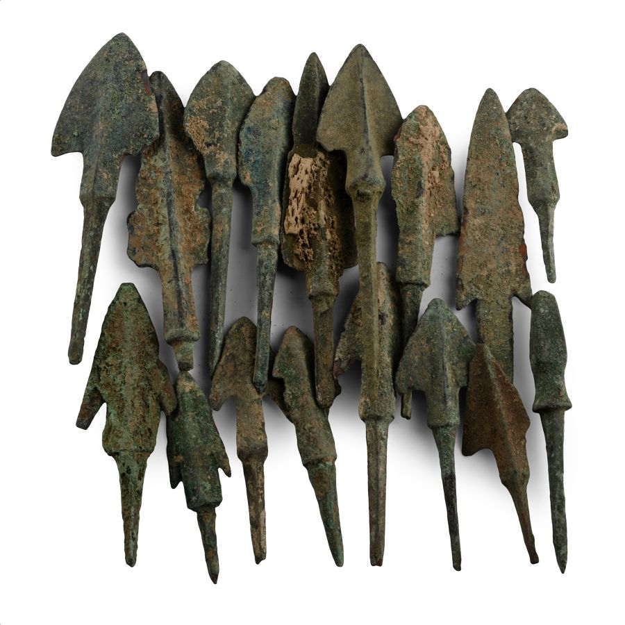 Luristan Bronze Arrowhead Collection