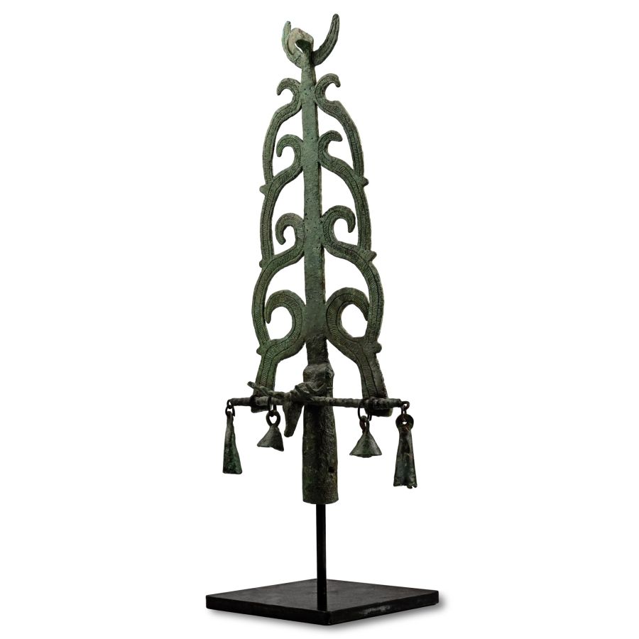 Scythian Bronze Military Standard Finial with Animals