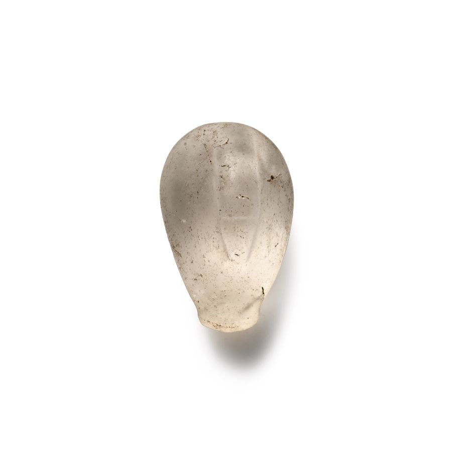 Neo Babylonian Rock Crystal Duck Weight