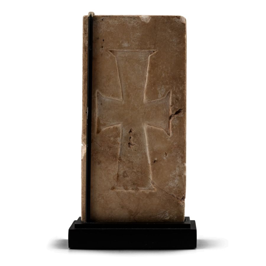 Byzantine Stone Carving of Saint Peter