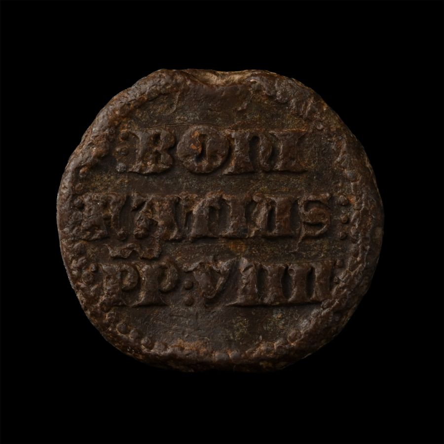 Medieval Pope Boniface IX Lead Papal Bulla