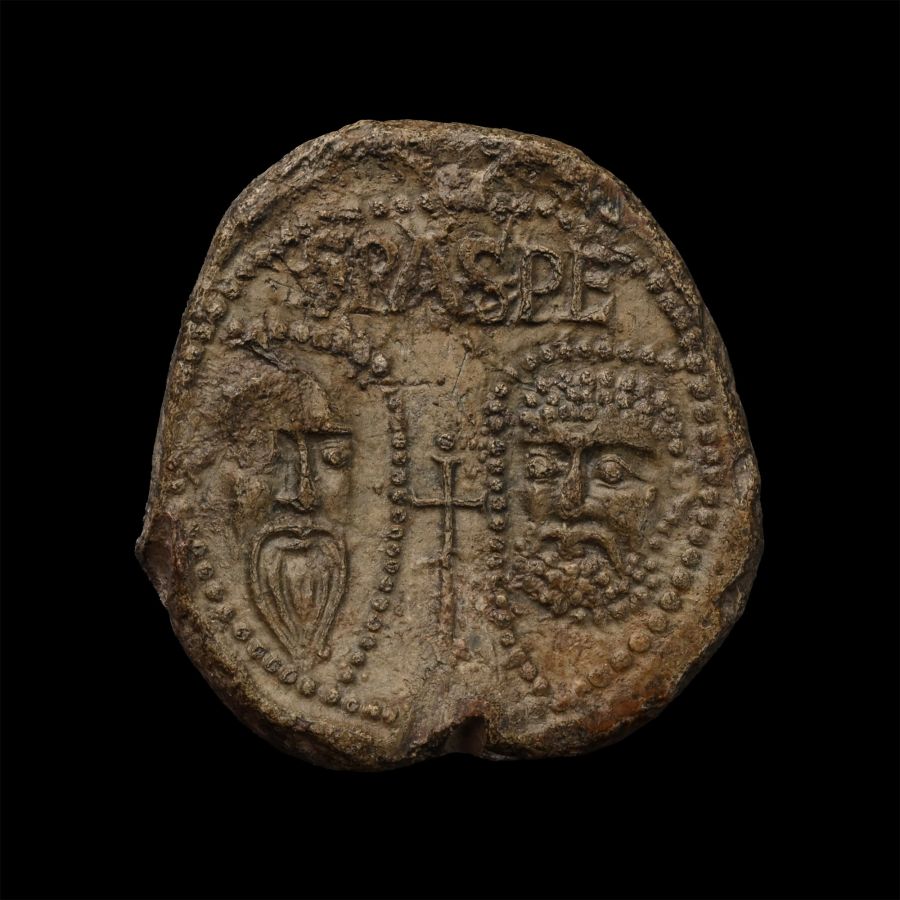 Medieval Pope Gregory IX Lead Papal Bulla