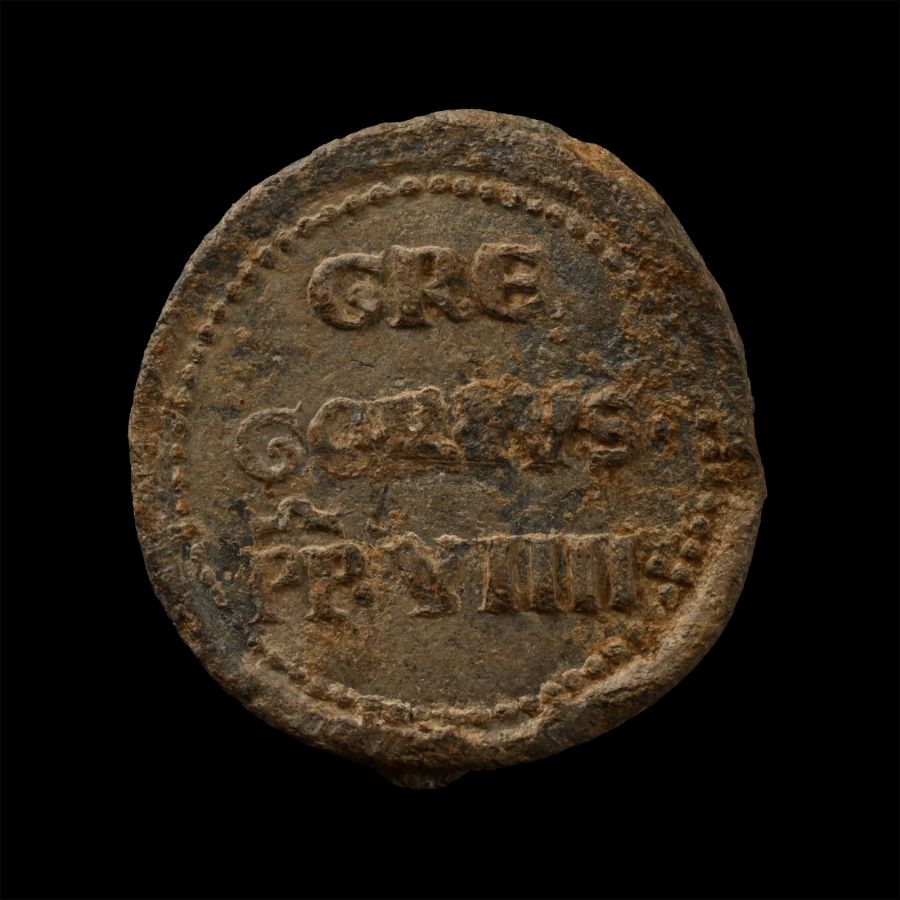 Medieval Pope Gregory IX Lead Papal Bulla