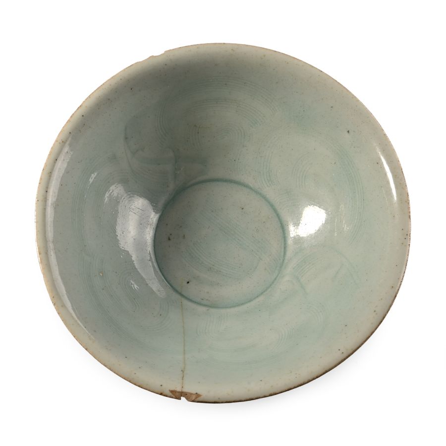Chinese Song Glazed Comb Decorated Bowl