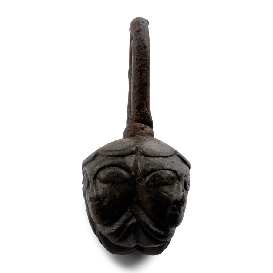 Medieval Bronze Flail Head with Four Heads