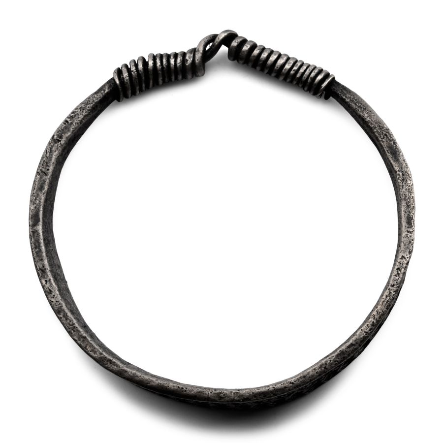 Viking Age Silver Decorated Bracelet