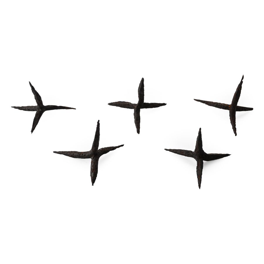 Medieval Iron Anti-Cavalry Caltrop Collection