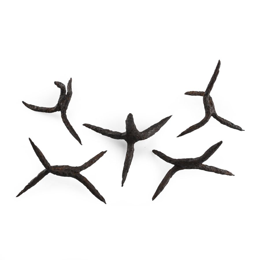 Medieval Iron Anti-Cavalry Caltrop Group