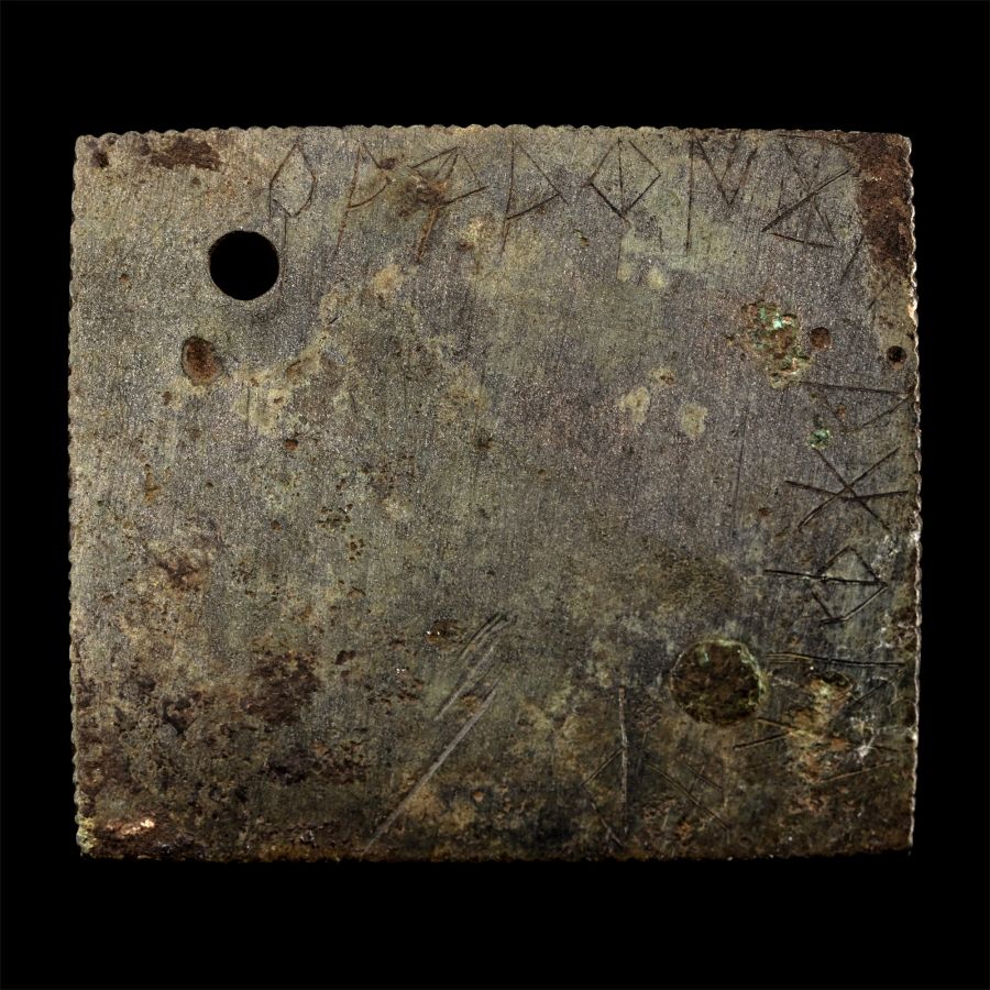 Northeastern Iberian Votive Plaque with Inscription