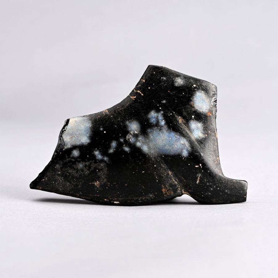 Egyptian Body of Anubis Glass Inlay