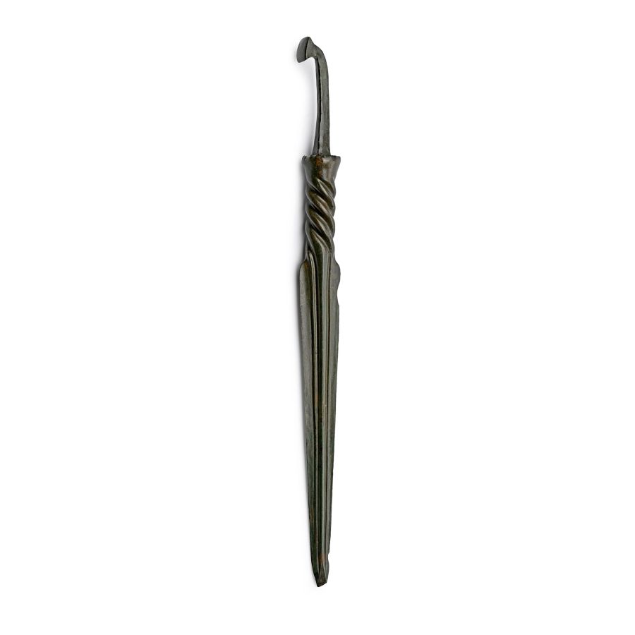 Luristan Bronze Spearhead with 'Twisted' Socket
