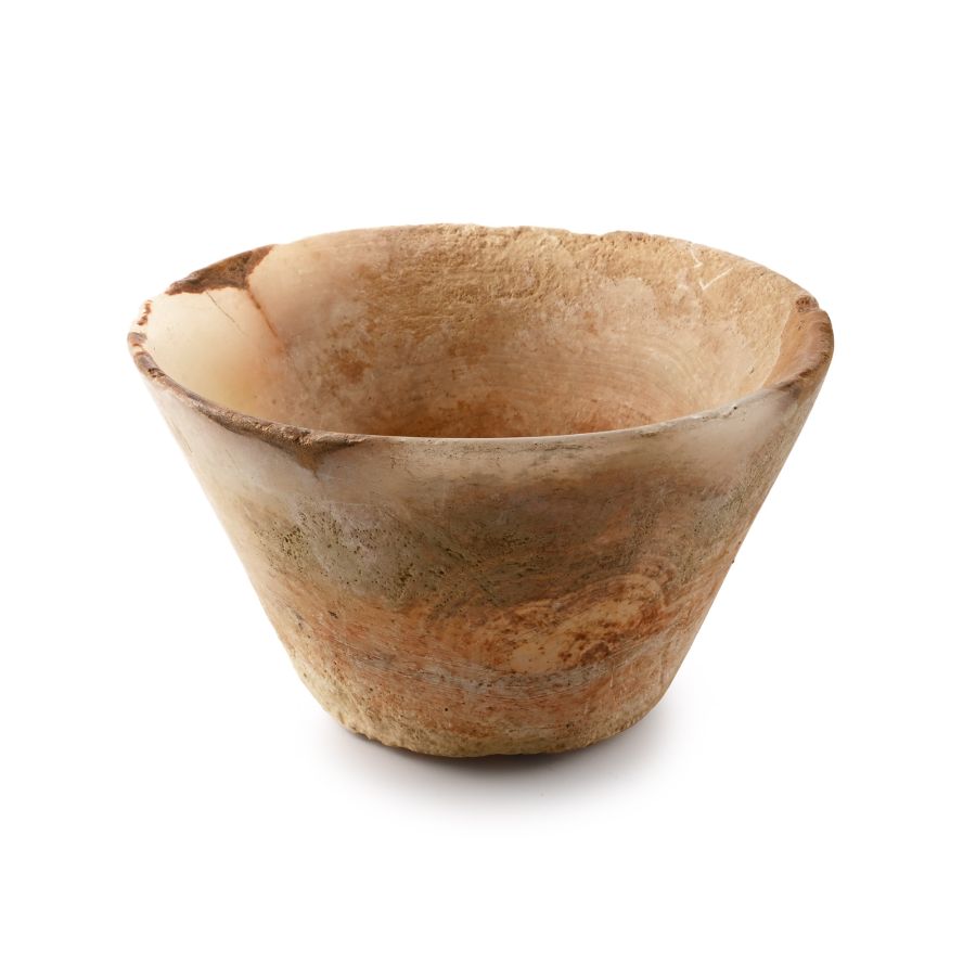 Sumerian Alabaster Bowl