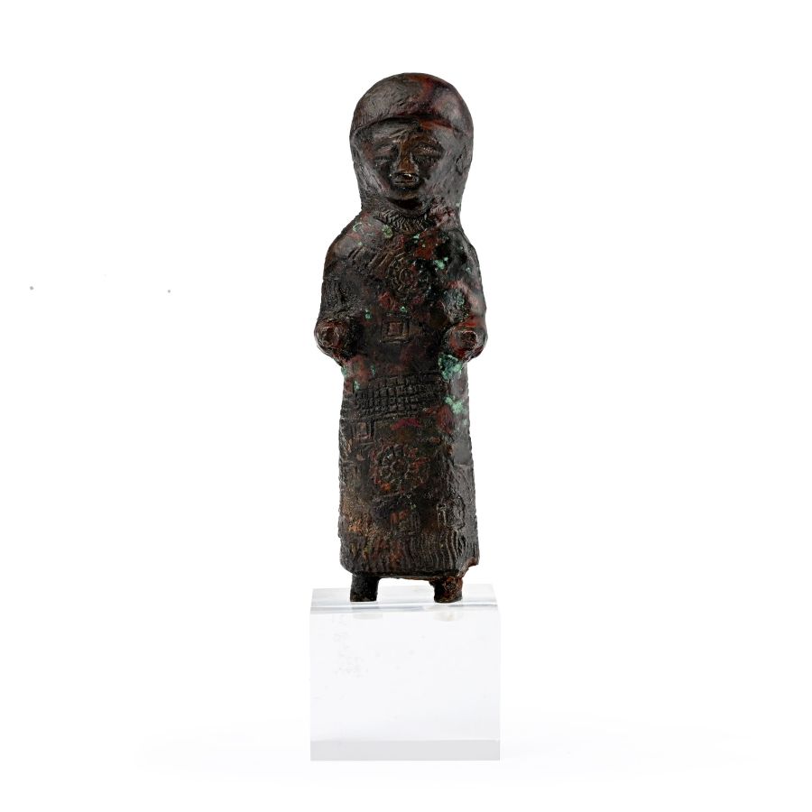 Urartu Copper Figure of a Goddess