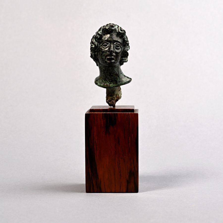 Greek Bronze Head of Alexander 'The Great'