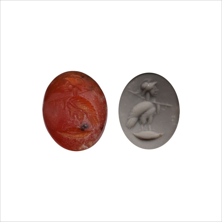 Roman Carnelian Intaglio with Harpy