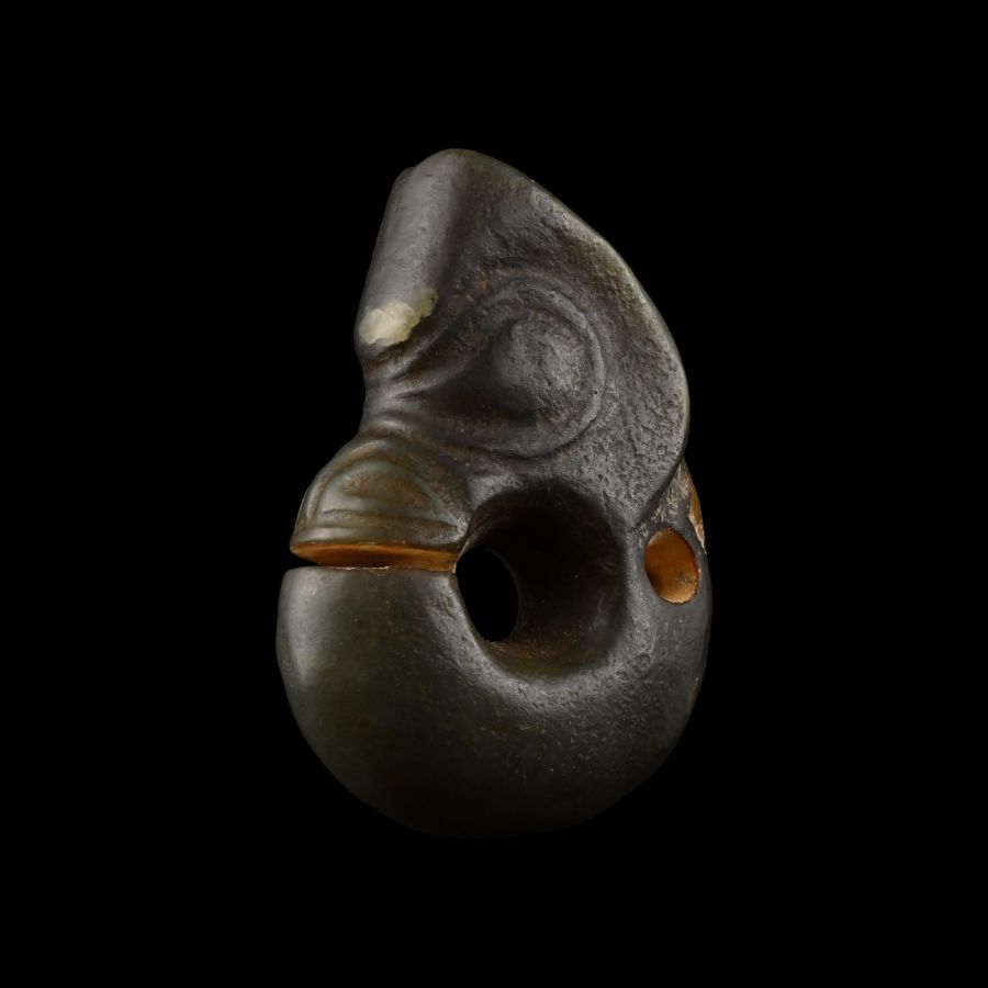 Chinese Green Jade Zhulong Pig Dragon