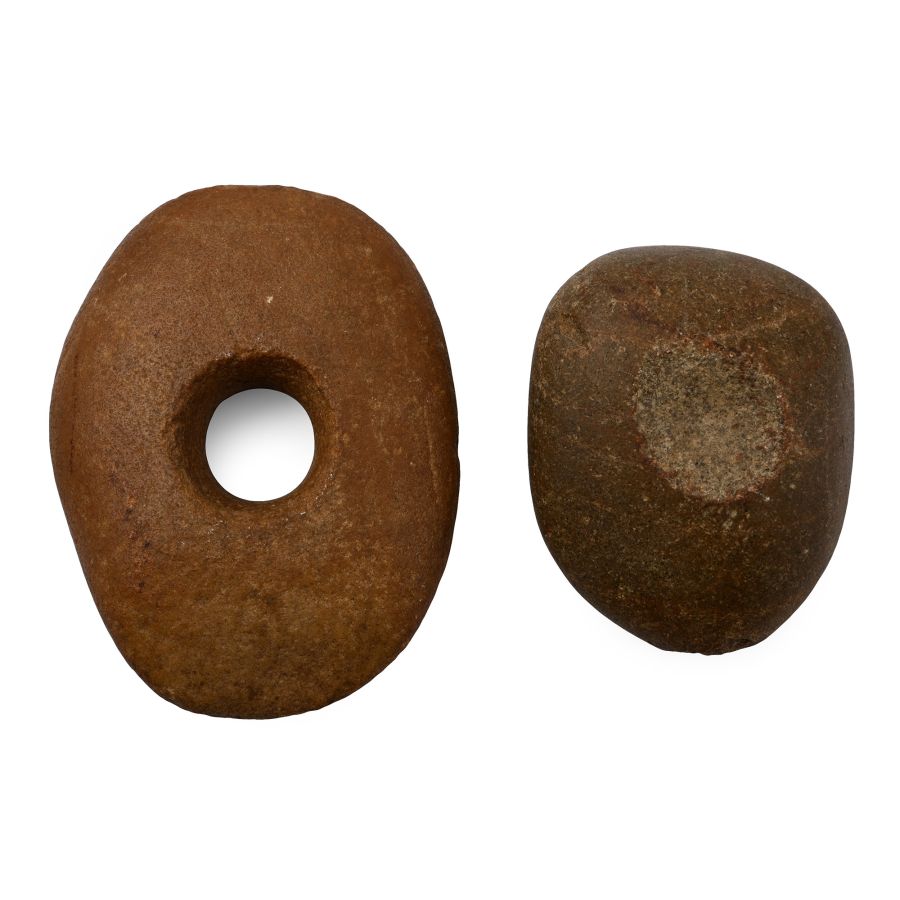 Stone Age Polished Macehead Group
